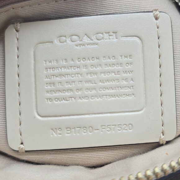Coach Small Christie Carryall Crossgrain Leather F57520 Beechwood Tan